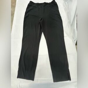 Soft Surroundings Black Pull On Pants Size PL